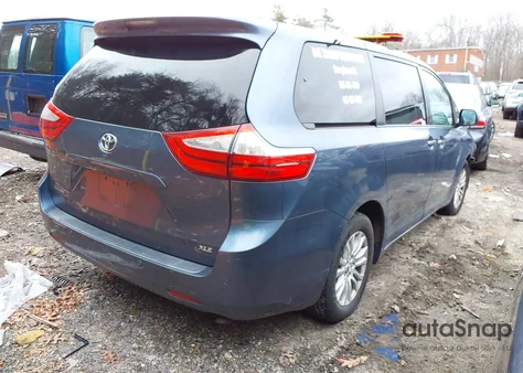 2015 Toyota Sienna Xle 8 Passenger from USA, damaged, VIN 5TDYK3DC2FS628909